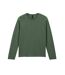 Mens Soft Style Long Sleeve T-shirt Military Green Gildan-2