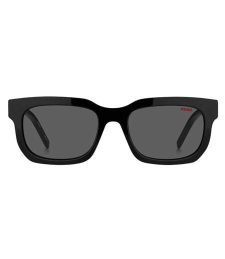 Lunettes De Soleil Motif/style Rectangulaire Homme Taille Unique Noir Hugo Boss