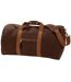 Quadra Vintage Canvas Holdall Duffel Bag - 45 liters (Pack of 2) (Vintage Brown) (One Size) - UTBC4429
