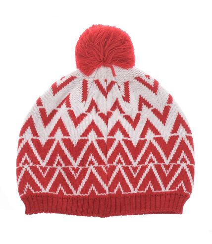 Knitted hat with pompom on top SMF20190 man