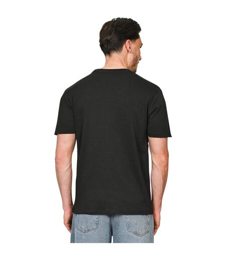 Unisex adult interlock slim t-shirt black Casual Classics