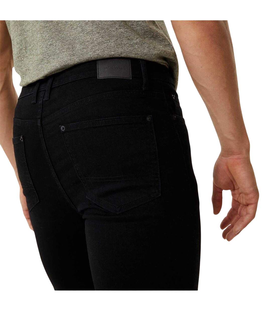 Jean Homme Noir Jack Wills-3