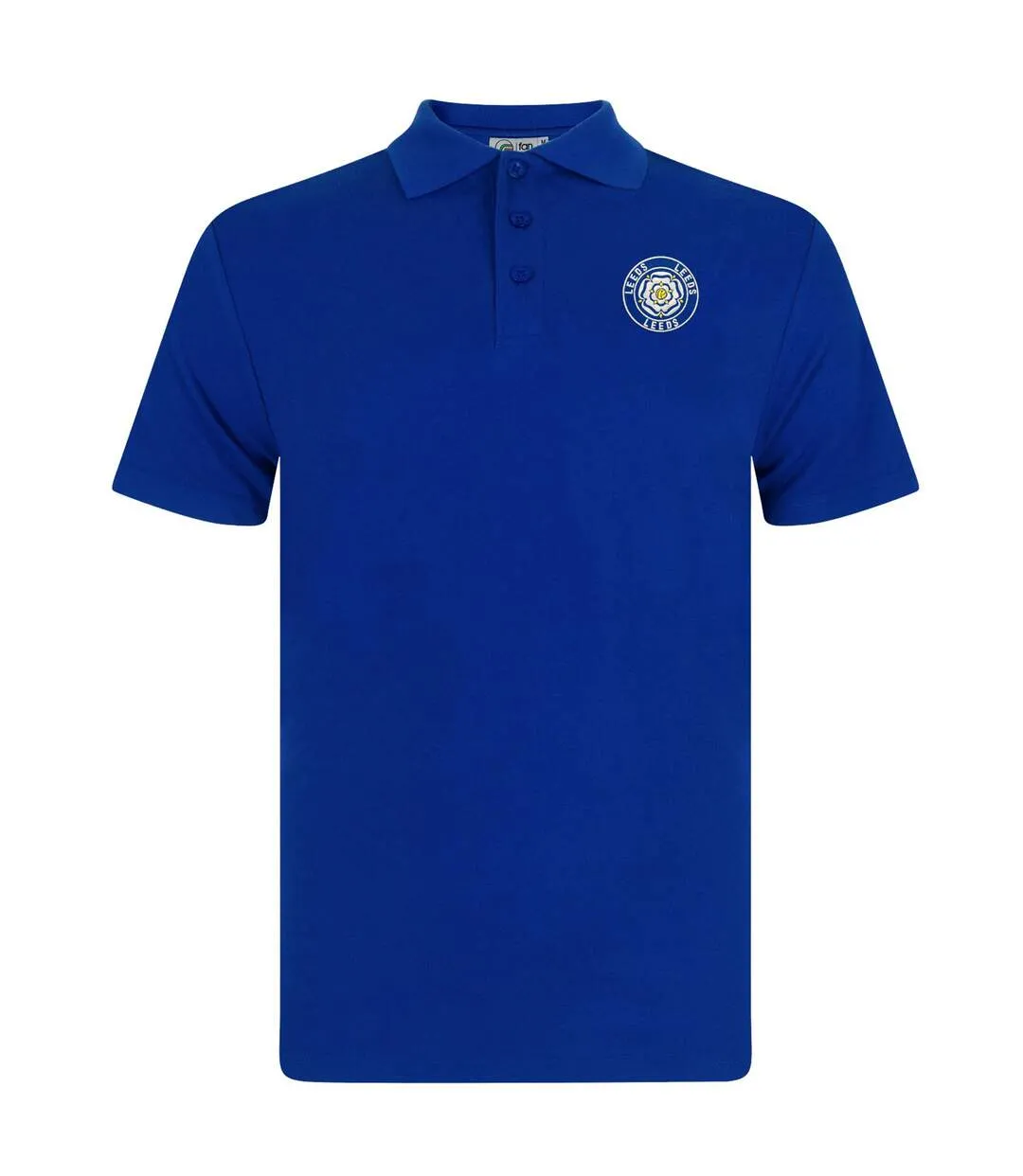 Mens Leeds Polo Shirt Royal Blue Fan Originals-2