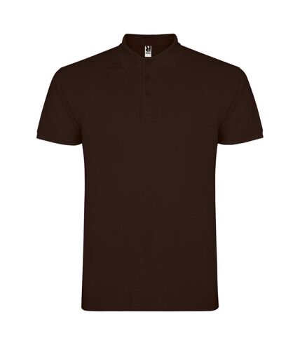 Polo star homme chocolat Roly