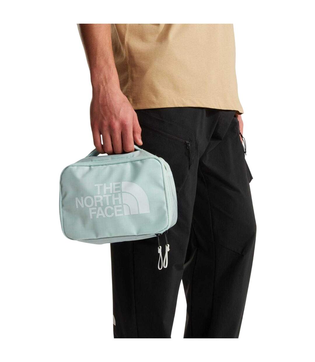 Base Camp Voyager Logo Travel Toiletry Bag One Size Pastel Blue The North Face-4