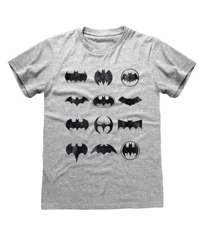Batman - T-shirt - Adulte (Gris chiné / Noir) - UTHE158