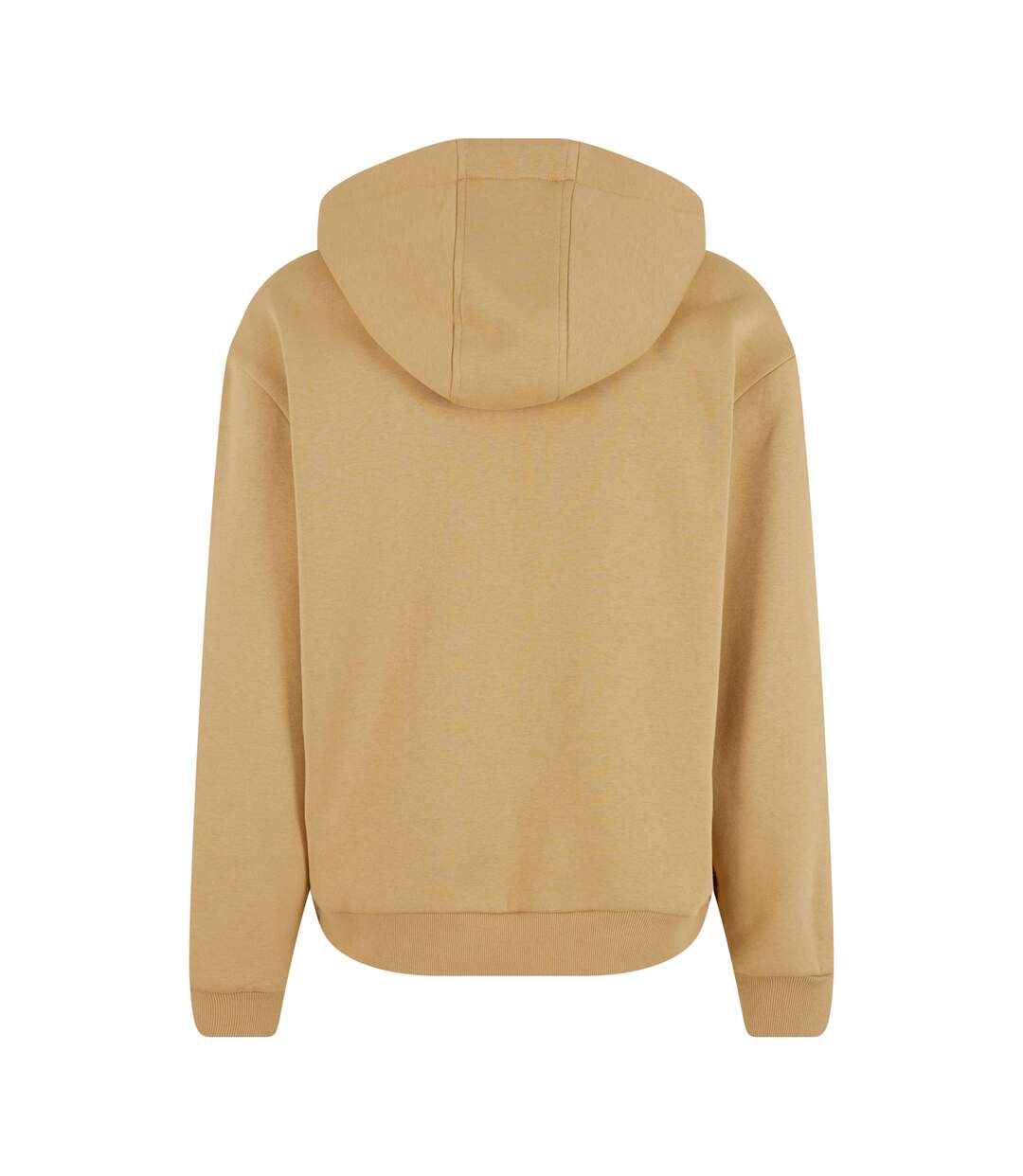 Sweat À Capuche À Fermeture Éclair Pour Hommes Beige Union Build Your Brand-2