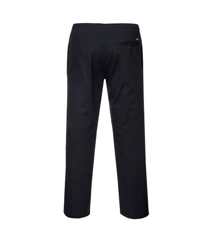 Portwest Mens Drawstring Pants (Black) - UTPW154