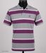 Polo homme WINCHESTER ROBIN1G en coton piqué gris : le charme intemporel des rayures-3