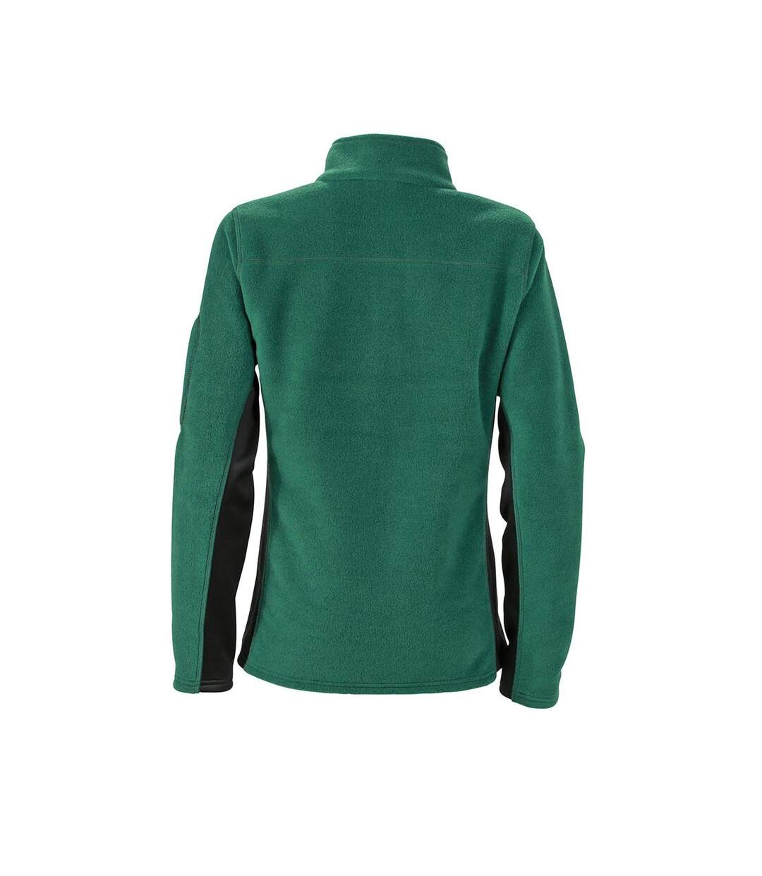 Veste Polaire Strong Femme Vert Foncé Noir James And Nicholson-2
