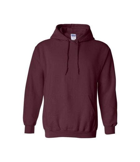 Gildan Heavy Blend Adult Unisex Hooded Sweatshirt/Hoodie (Maroon) - UTBC468