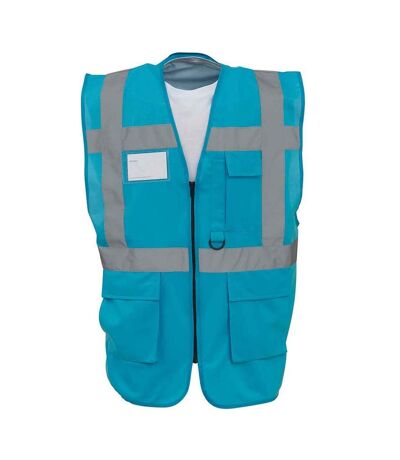 Yoko Unisex Adult Executive Hi-Vis Vest (Sapphire Blue) - UTPC5507