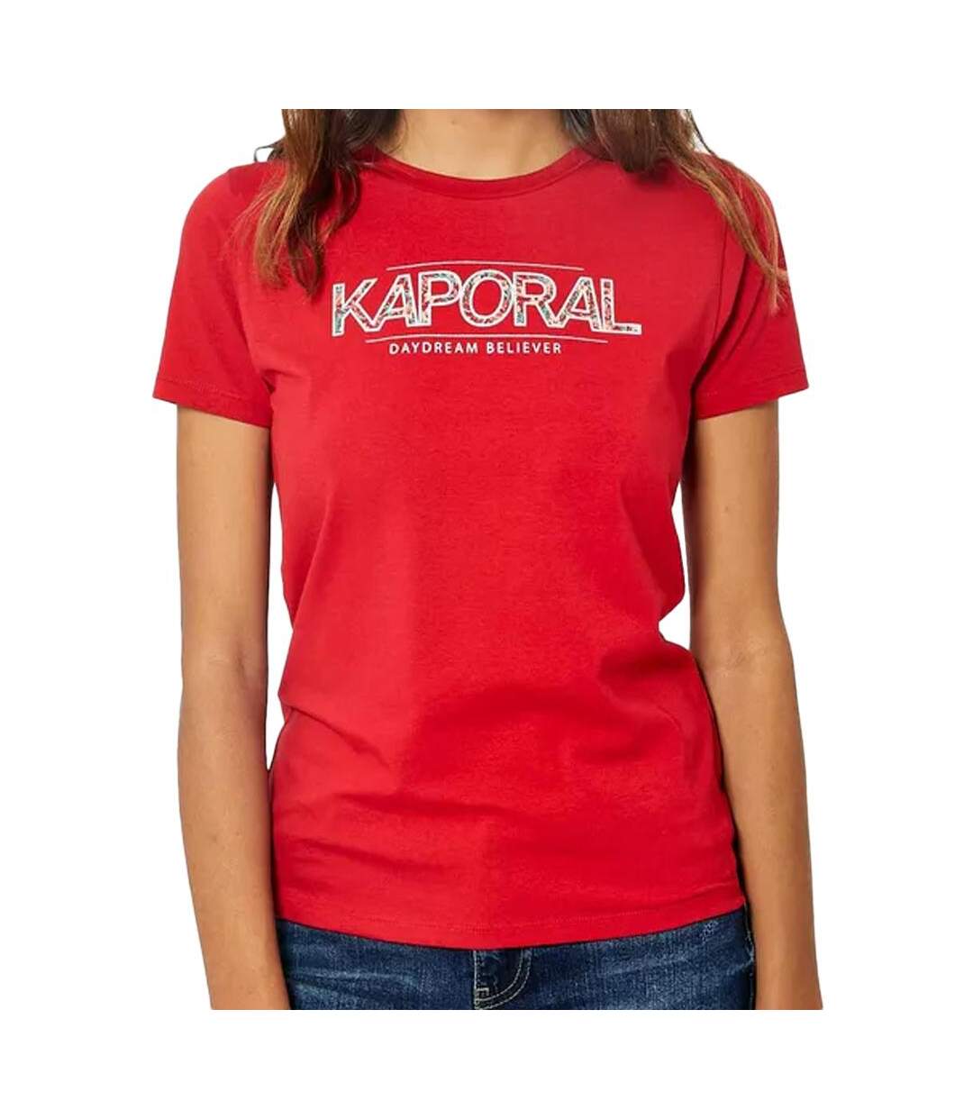 T-shirt Rouge Femme Kaporal JALLE - M-1