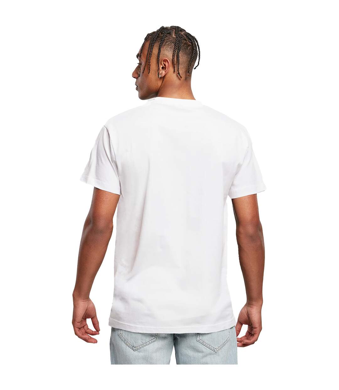 T-shirt Forever Legends Homme Blanc Mister Tee-1