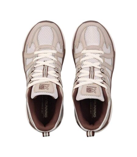 Baskets Motif/style Réflexe Homme Crème Beige Gris Karrimor
