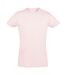 SOLS Mens Regent Slim Fit Short Sleeve T-Shirt (Heather Pink)