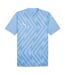 Mens Teamglory Chevron T-shirt Light Blue Puma-1