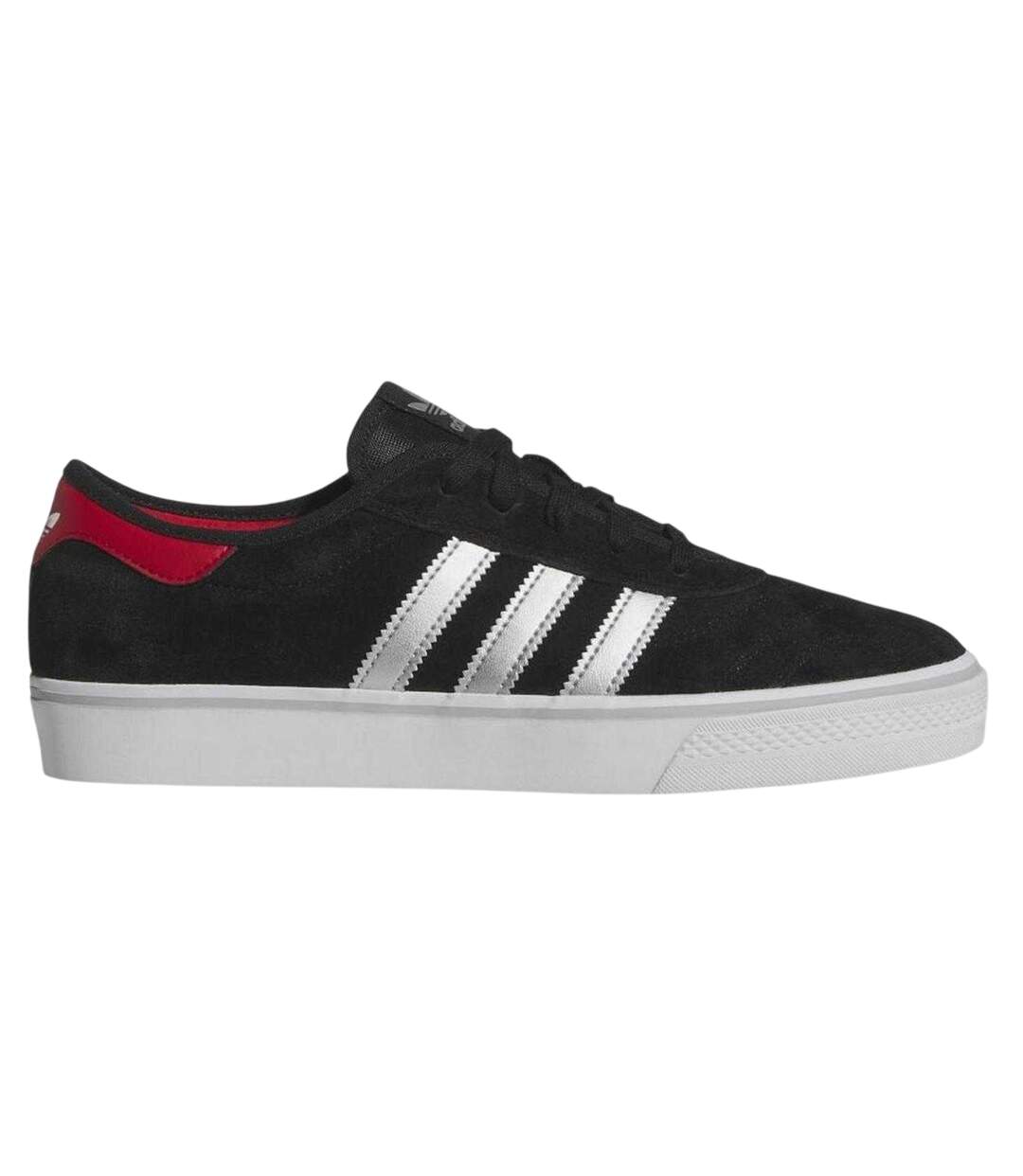 Mens Adiease Leather Trainers Black Adidas-1