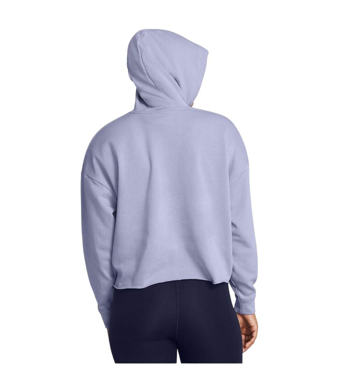 Sweat Court Femme Gris Clair Under Armour-4