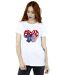Disney Femmes/Les femmes Lilo & Stitch - T-shirt boyfriend en coton avec des cœurs (Blanc) - UTBI30098-2