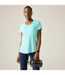 T-shirt Sport Vigilant Femme Turquoise Pâle Dare 2B-1