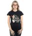 Disney T-shirt en coton Femme/Femme Frozen 2 Olaf Philosophizing (Noir) - UTBI21697-2