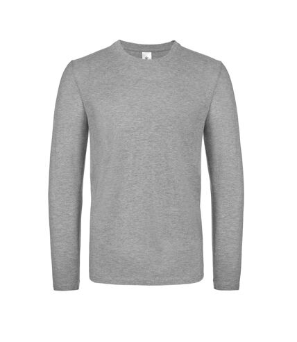 B&C Mens #E150 Long-Sleeved T-Shirt (Sports Gray) - UTBC5607