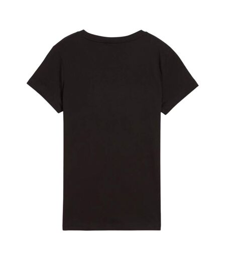 T-shirt Motif/style Petit Logo Ess No.1 Femme Noir Puma