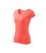 Womens/ladies Pure T-shirt Pink Malfini-3