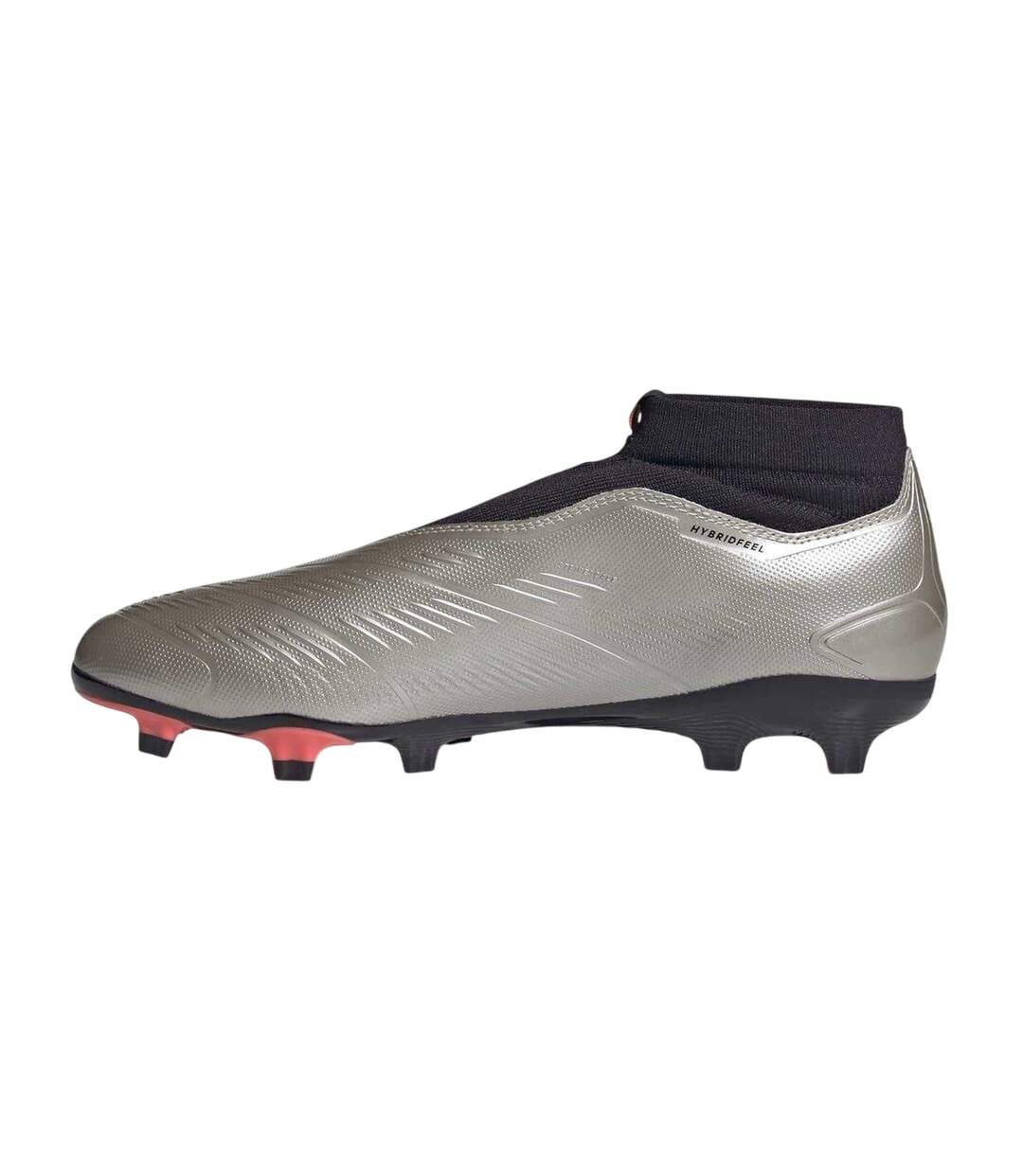 Mens Predator Elite Firm Ground Football Boots Silver Black Adidas-3