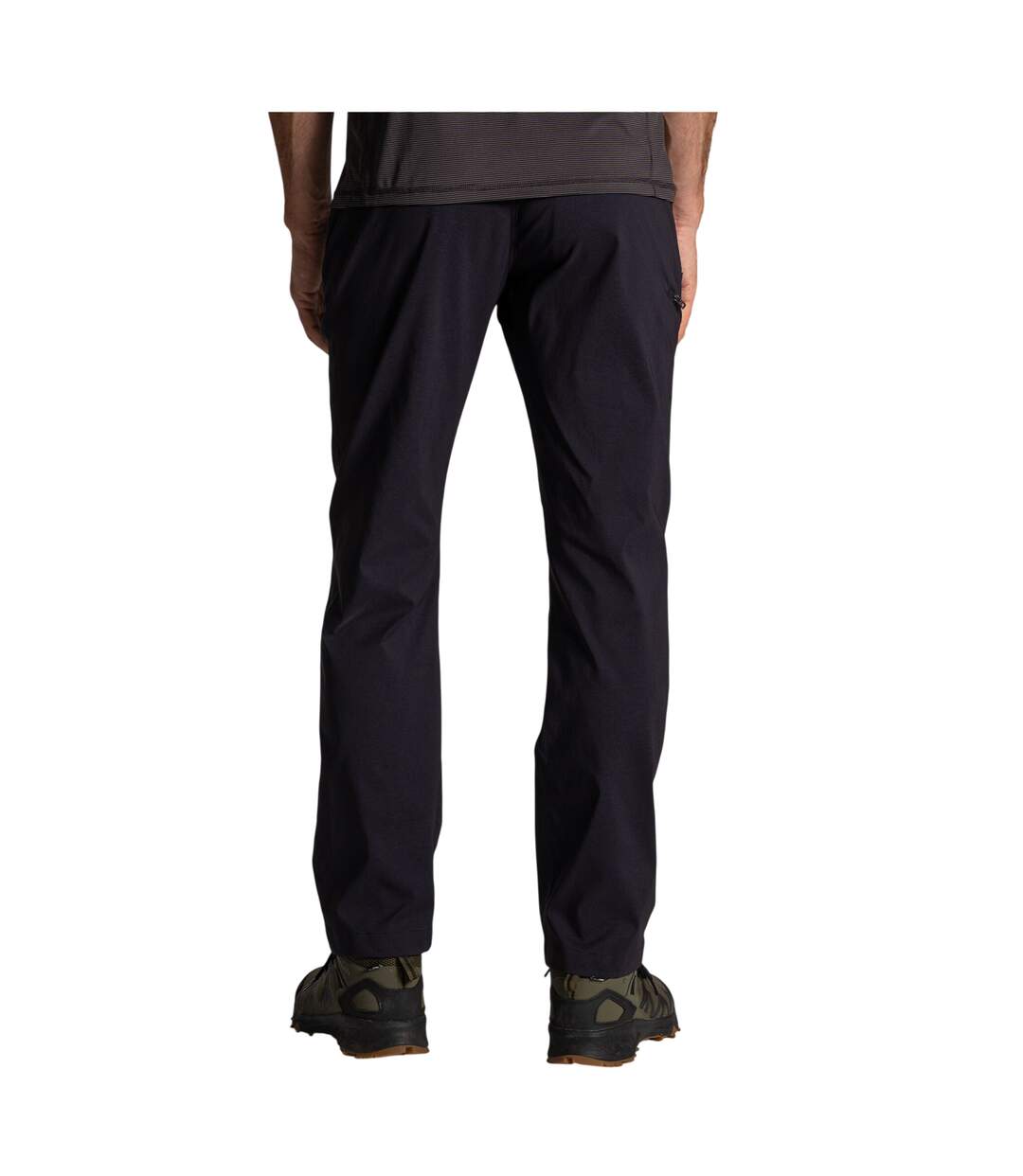 Pantalon Léger Et Uni À Taille Mi-haute Semi-élastiquée Kiwi Pro Homme Bleu Marine Foncé Craghoppers-3