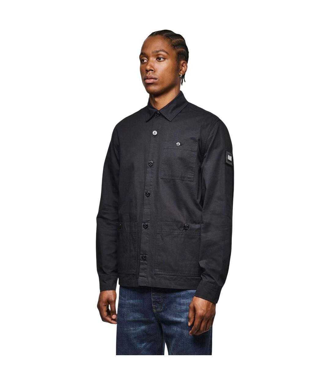 Surchemise Baker Homme Noir Weekend Offender-4