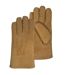 Isotoner Gants homme chauds et doux, en cuir de mouton retourné-1