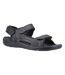 Mens alistair leather sandals black Hush Puppies-1