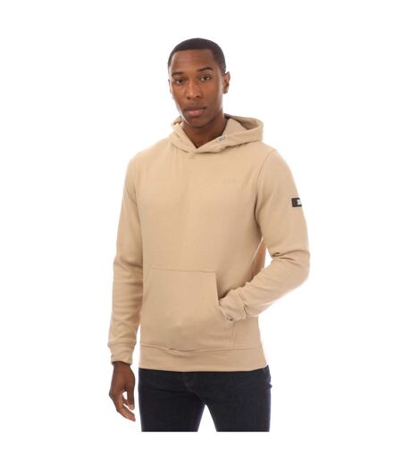 Sweat À Capuche Style Graphique Hannings Homme Beige Gris Duck And Cover