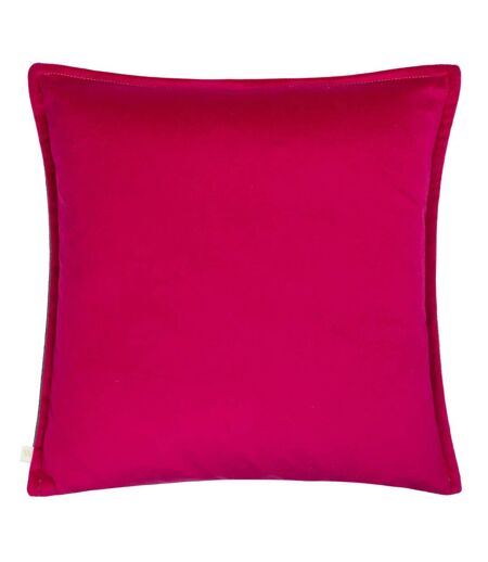 Wylder - Housse de coussin HOLLAND PARK (Vert kaki foncé / Rouge vif) (43 cm x 43 cm) - UTRV3250