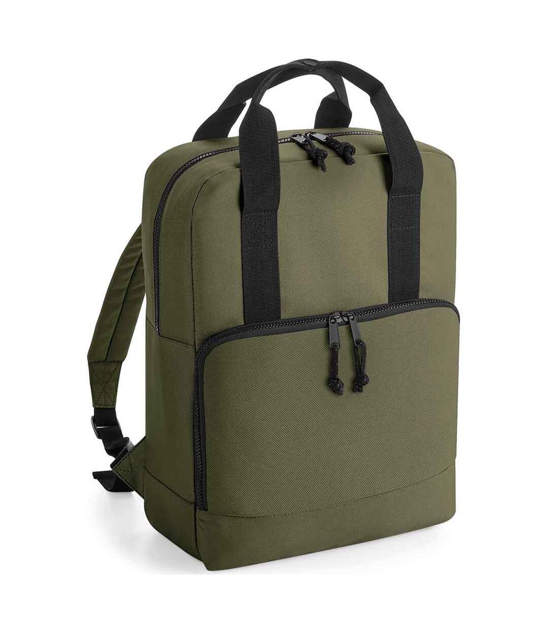 Sac à dos taille unique vert militaire Bagbase