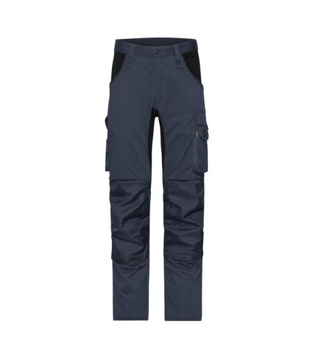 Pantalon De Travail Homme Carbone Noir James And Nicholson