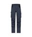Pantalon De Travail Homme Carbone Noir James And Nicholson-1