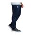 Mens Knitted Stretching Tapered Leg Jogging Bottoms Navy Canterbury-4