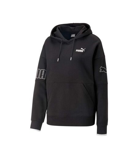 Sweat à Capuche Noir Femme Puma 673724 - S