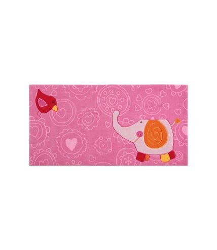 Tapis enfant fait main en acrylique HAPPY FIL