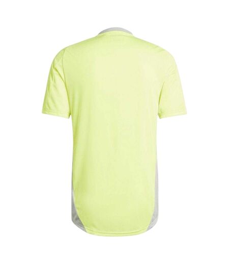 T-shirt Entraînement Tiro Competition Homme Jaune Soleil Gris Adidas