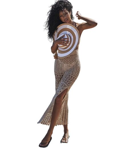 Robe bustier de plage convertible jupe longue crochet COMPLEMENTOS Selmark Mare