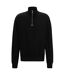 Mens Fleece Sweatshirt Black Hugo-2