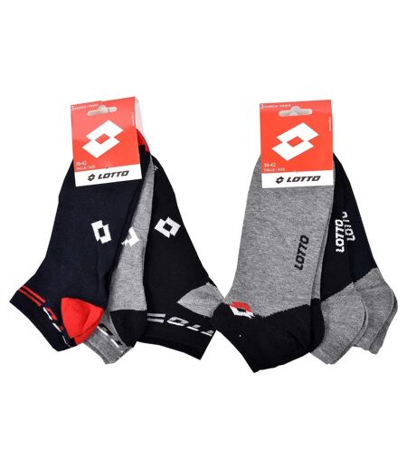 Chaussettes Homme LOTTO Pack de 6 paires SNEAKER 0187
