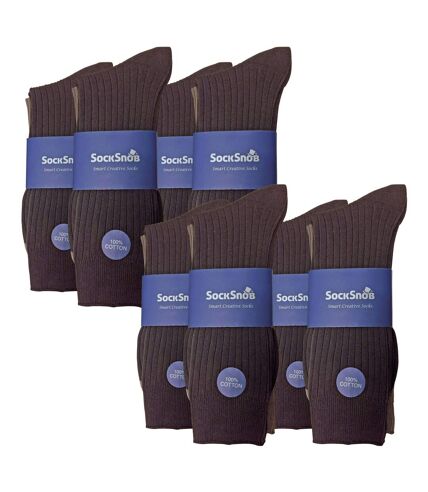 24 Pairs Multipack Mens Ultimate Comfort 100% Cotton Socks