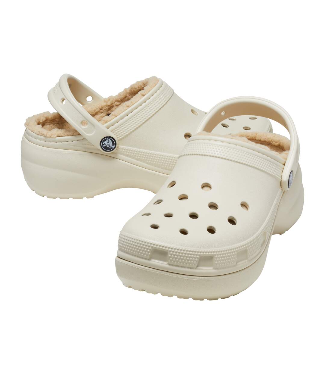 Sabot à Enfiler Crocs Classic Platorm Lined Clog-3