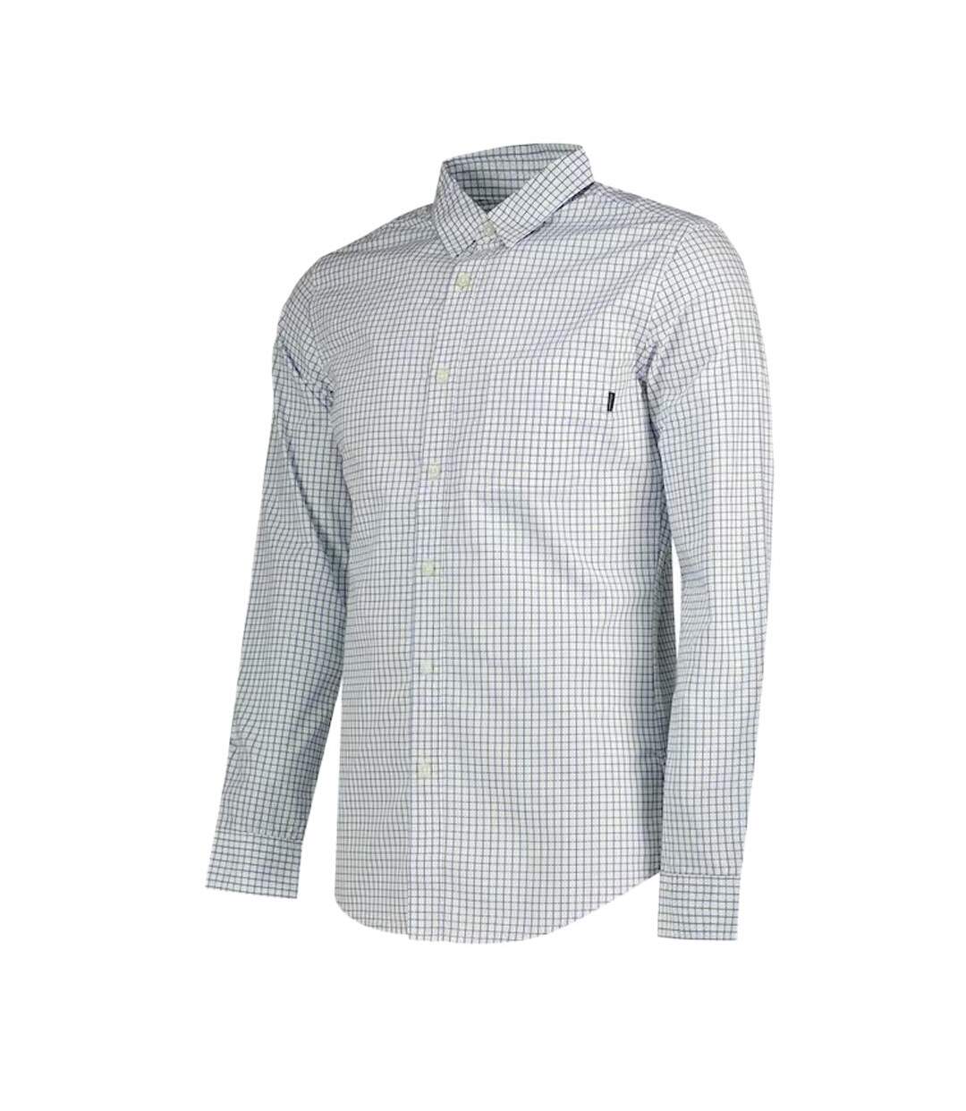 Chemise Bleu/Blanche à Motifs Homme Dockers Woven - L-1