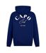 Mens Club Hoodie Navy White Capo-3